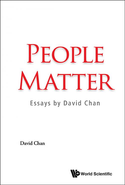 Cover of the book People Matter by David Chan, World Scientific Publishing Company