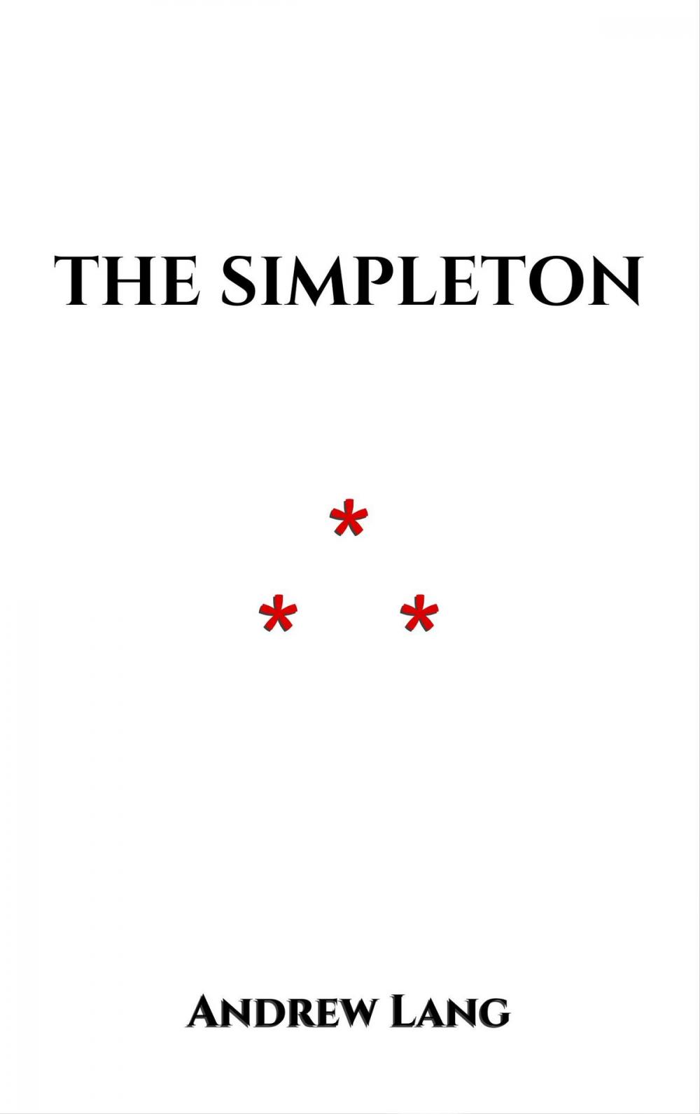 Big bigCover of The Simpleton