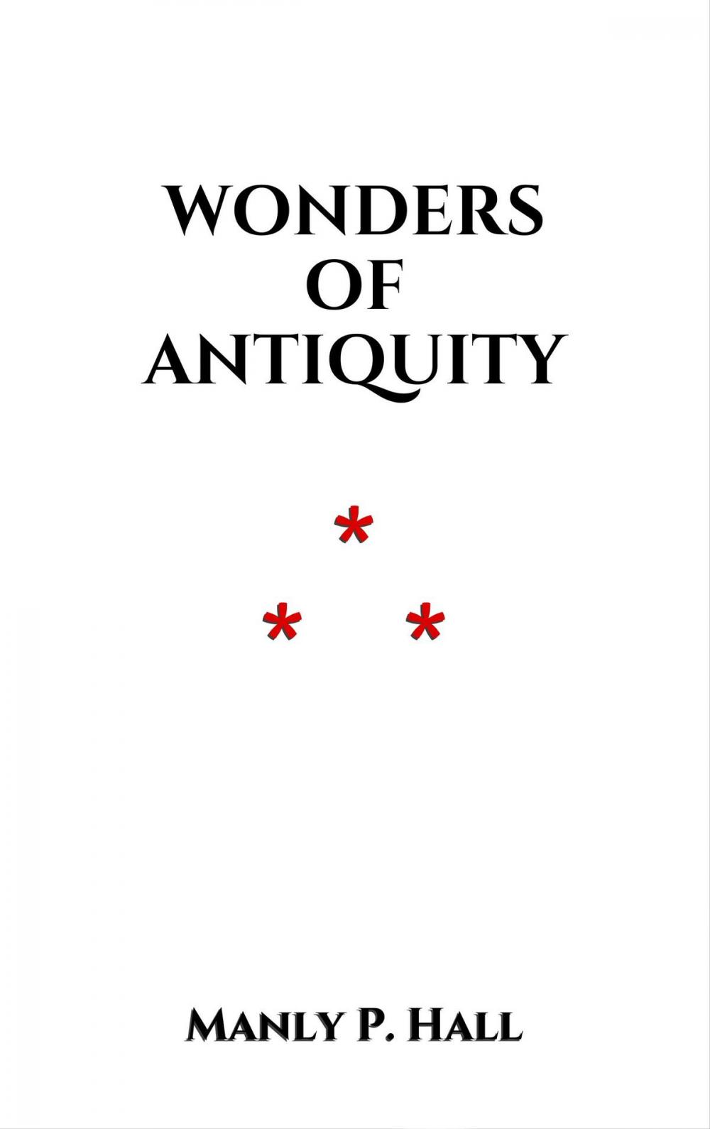 Big bigCover of Wonders of Antiquity