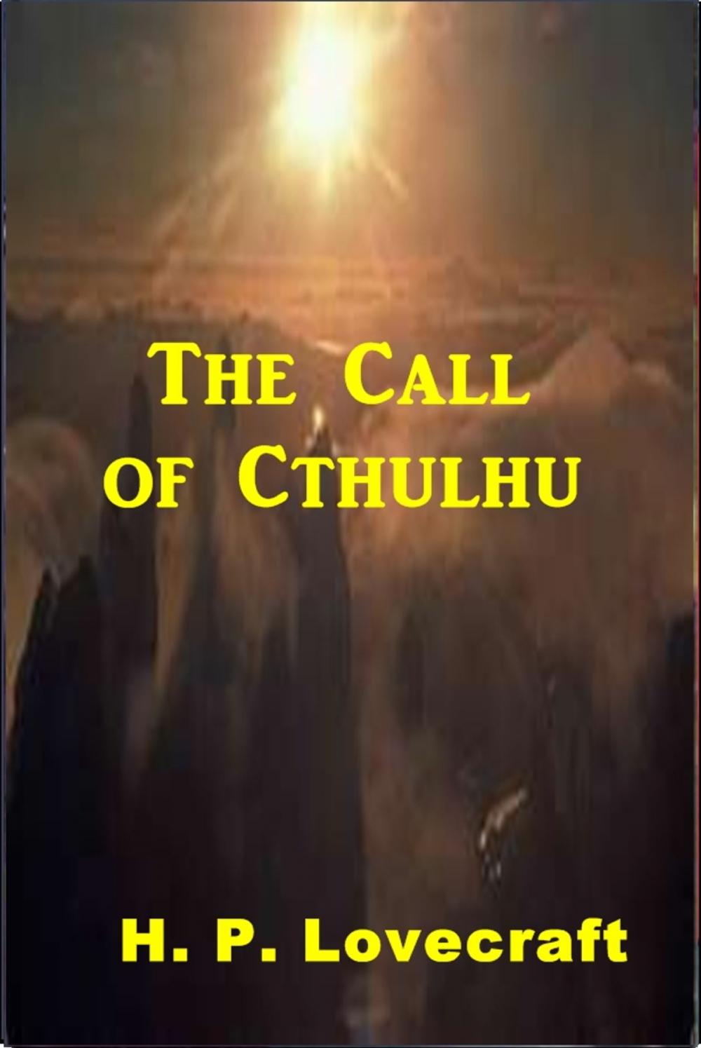 Big bigCover of The Call of Cthulhu