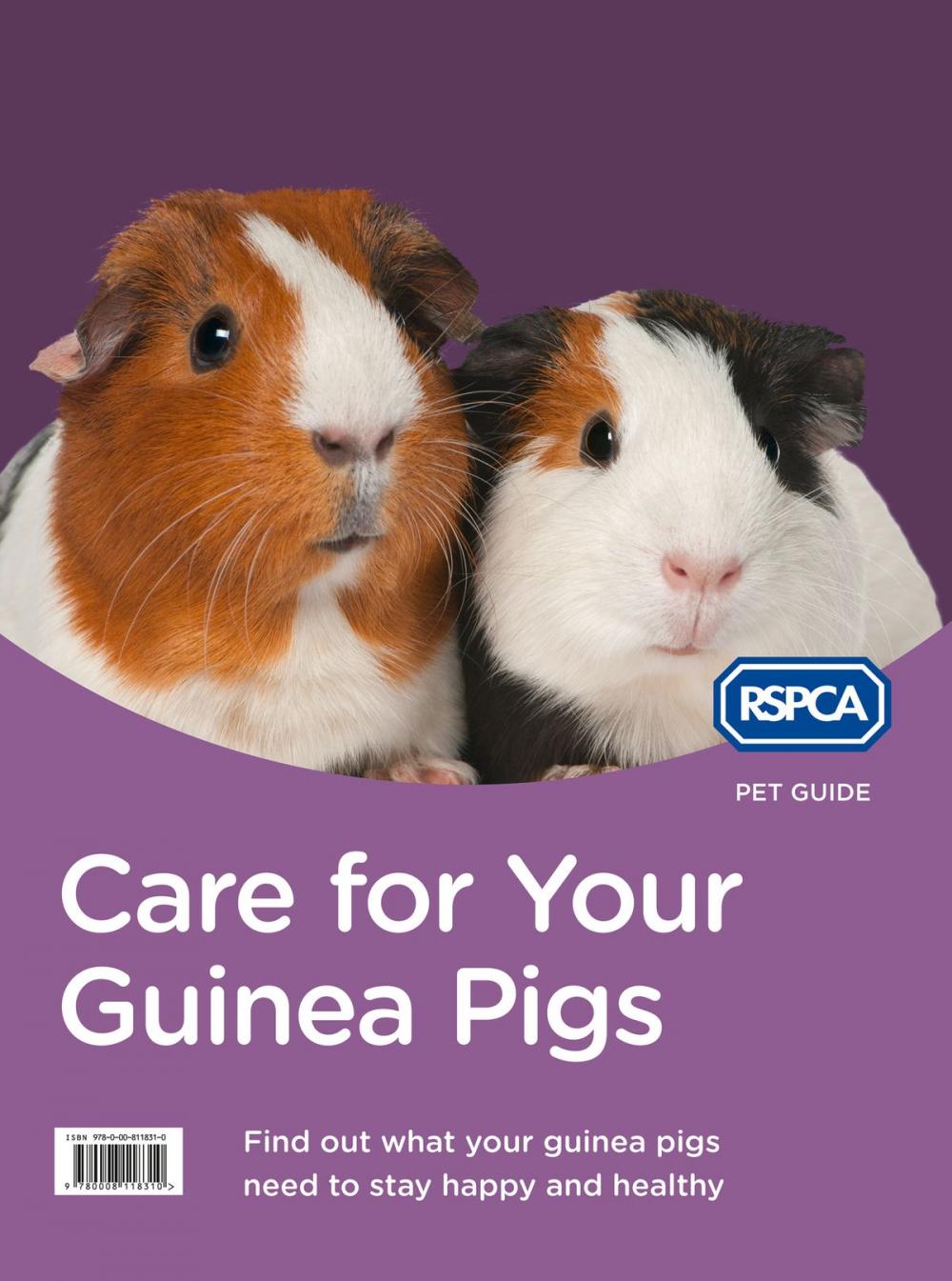 Big bigCover of Care for Your Guinea Pigs (RSPCA Pet Guide)