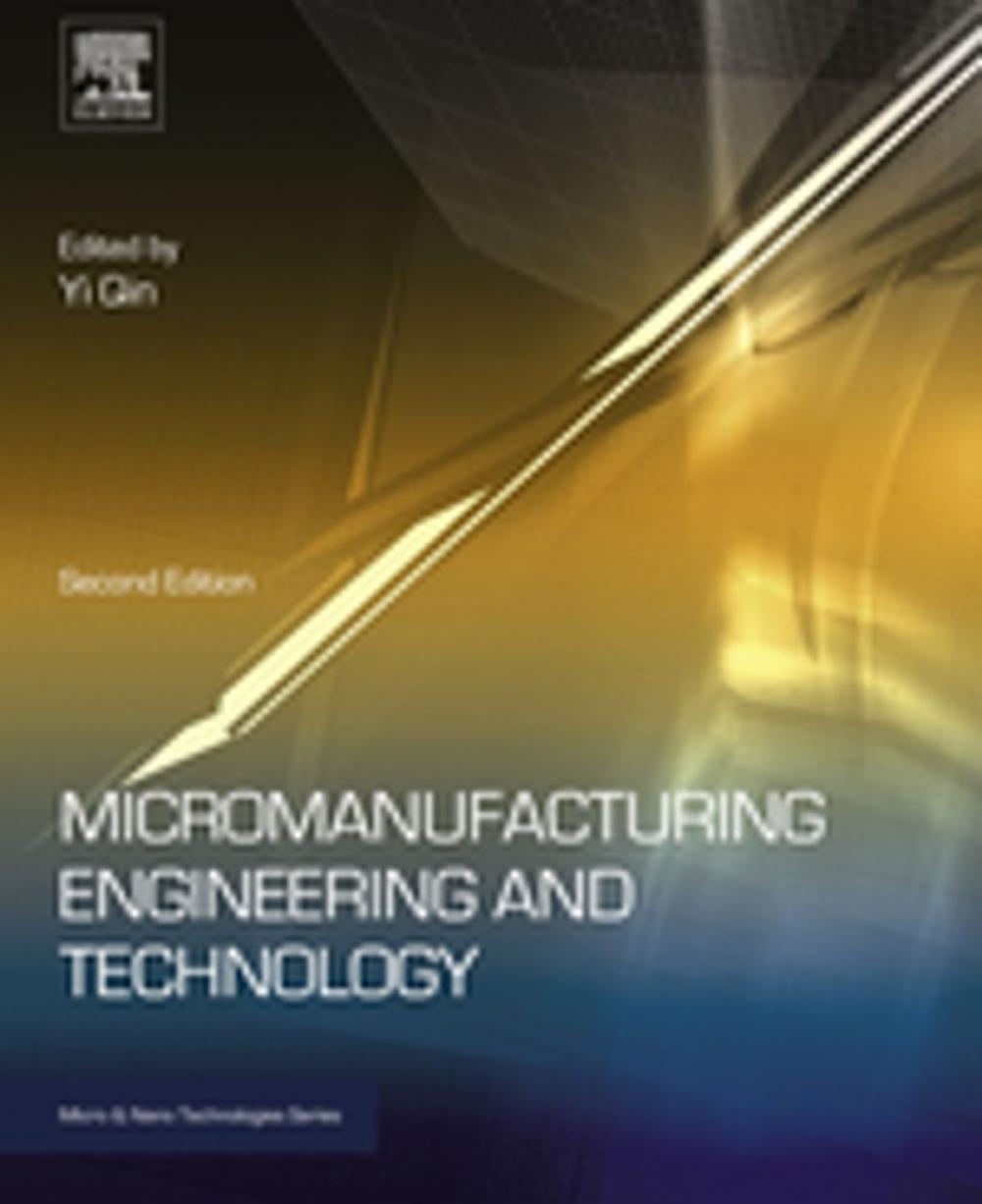Big bigCover of Micromanufacturing Engineering and Technology