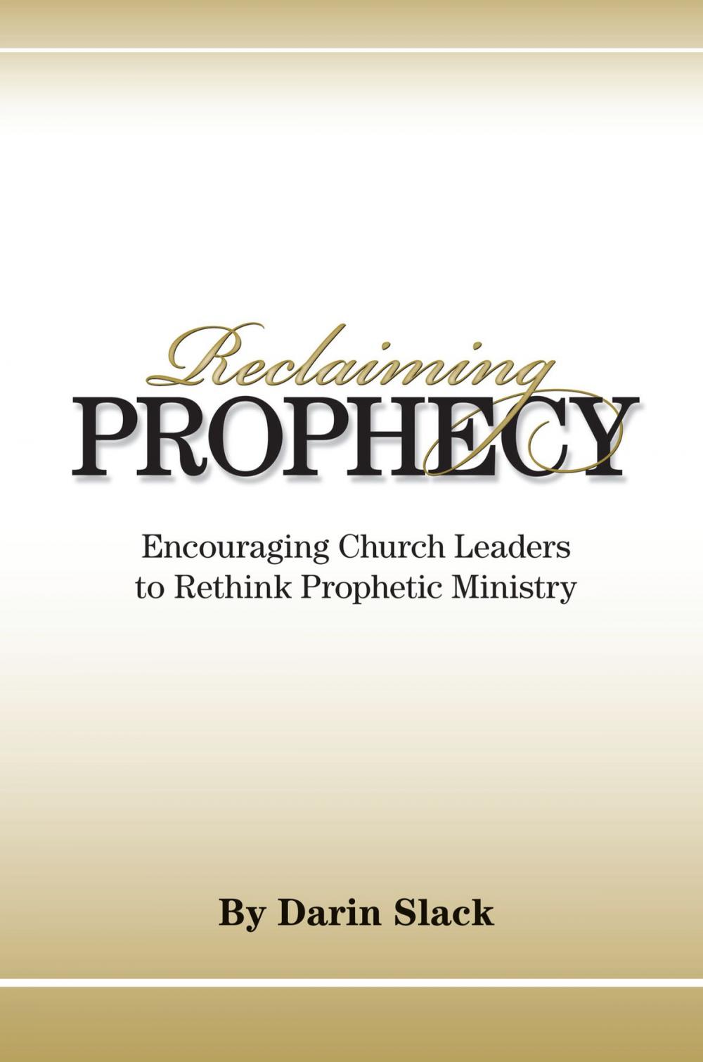 Big bigCover of Reclaiming Prophecy