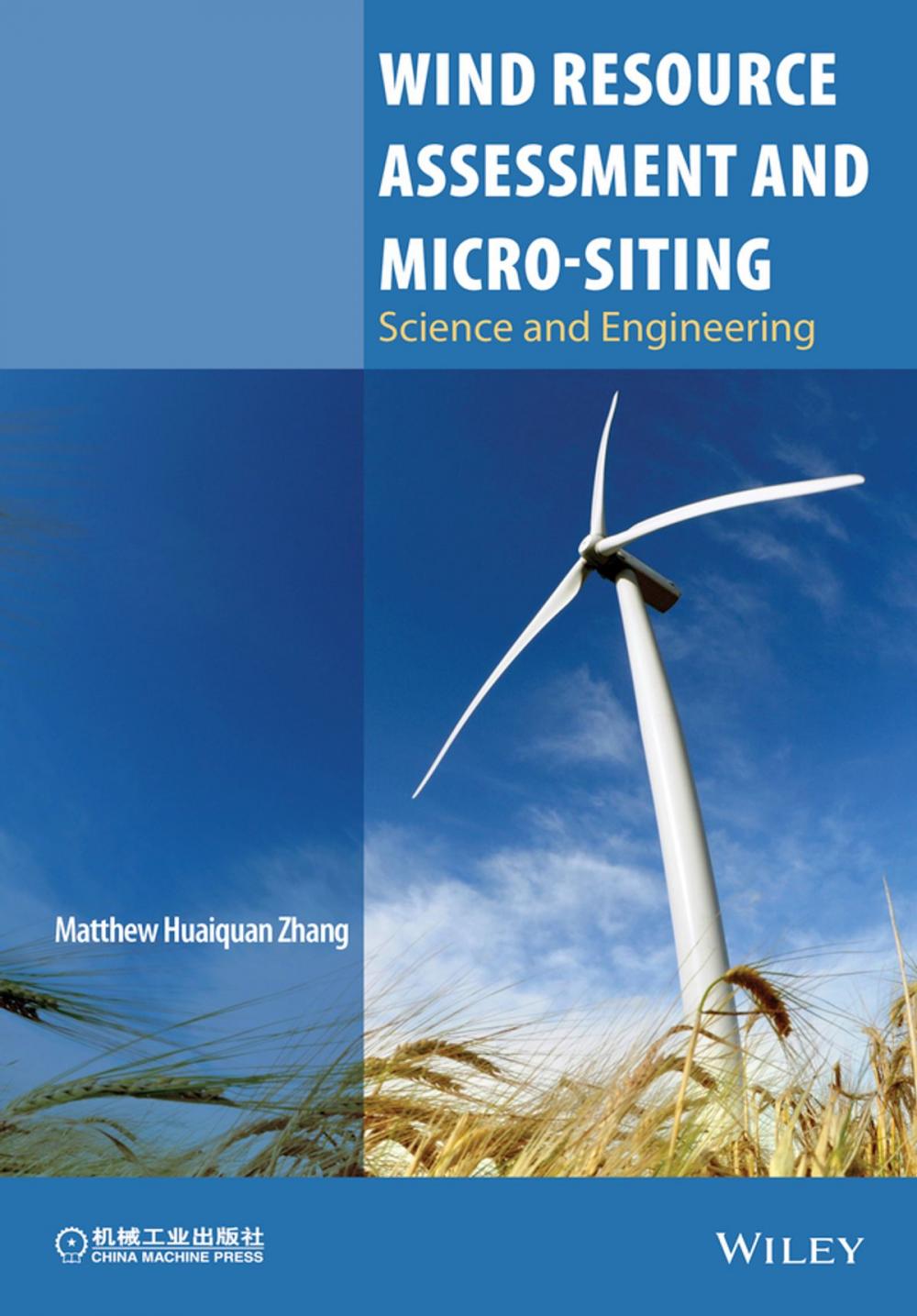 Big bigCover of Wind Resource Assessment and Micro-siting
