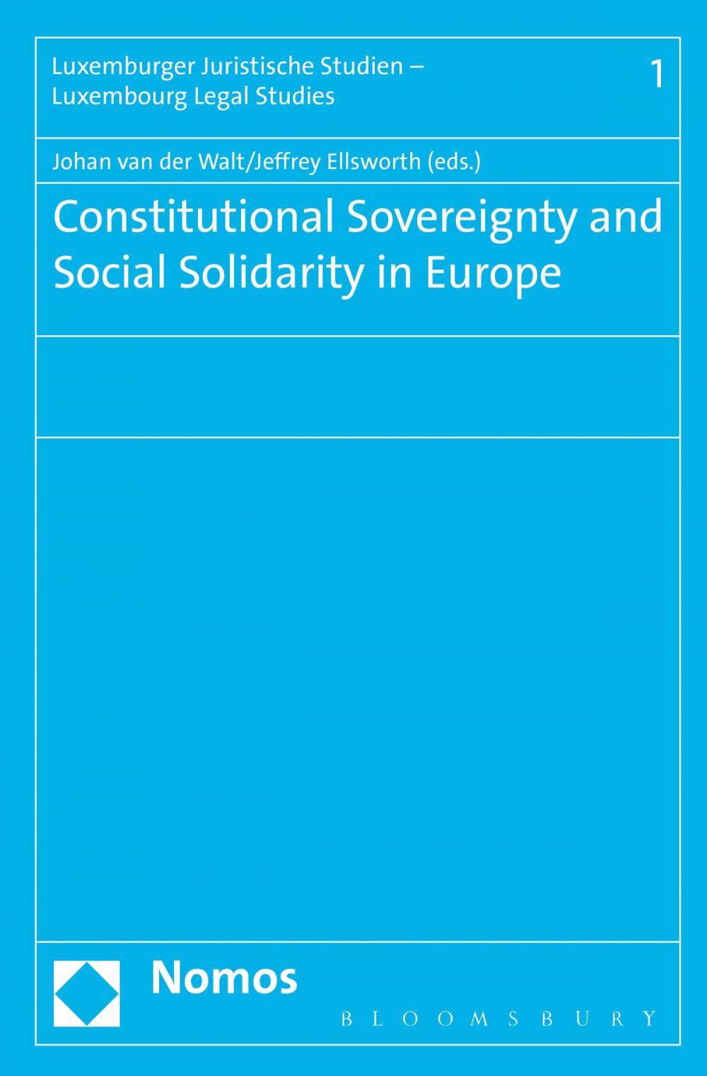 Big bigCover of Constitutional Sovereignty and Social Solidarity in Europe