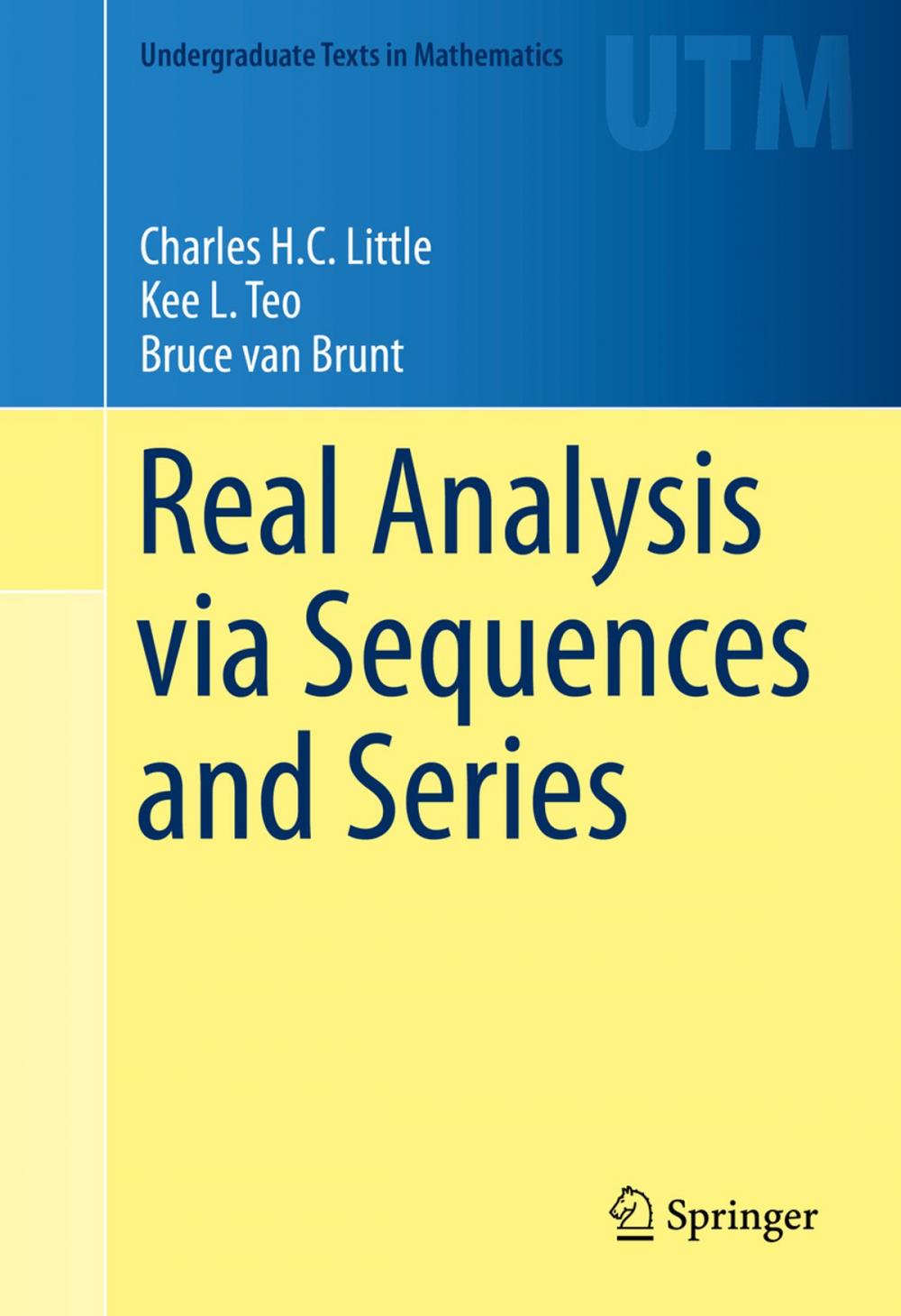 Big bigCover of Real Analysis via Sequences and Series