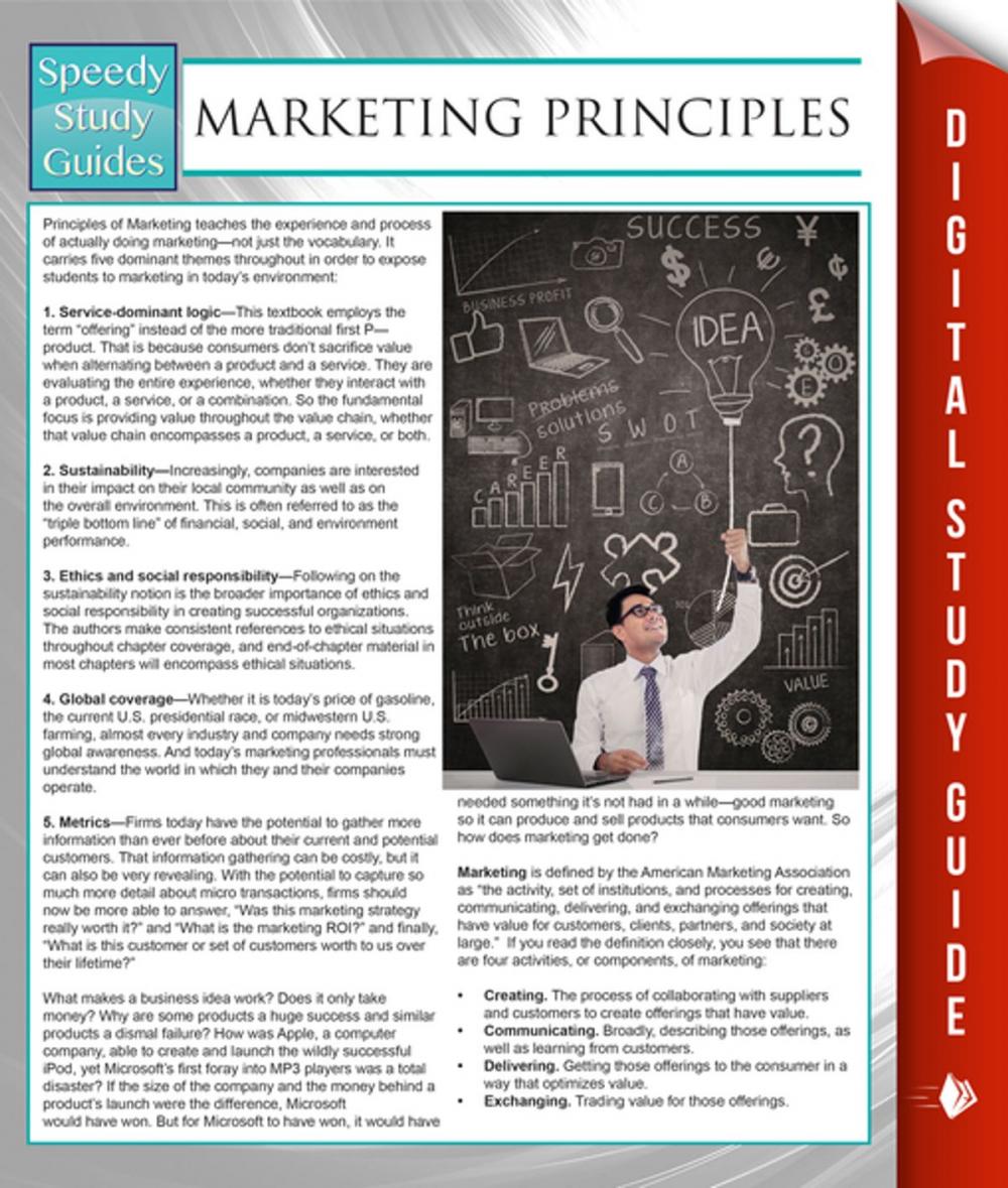 Big bigCover of Marketing Principles (Speedy Study Guides)