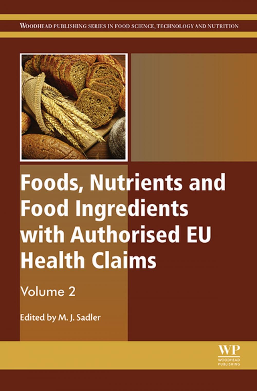 Big bigCover of Foods, Nutrients and Food Ingredients with Authorised EU Health Claims