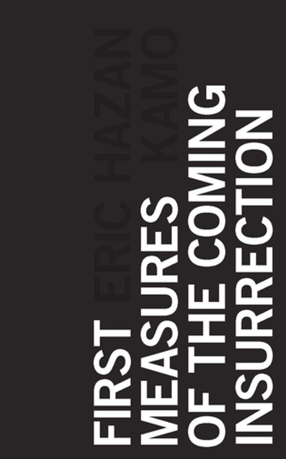 Big bigCover of First Measures of the Coming Insurrection