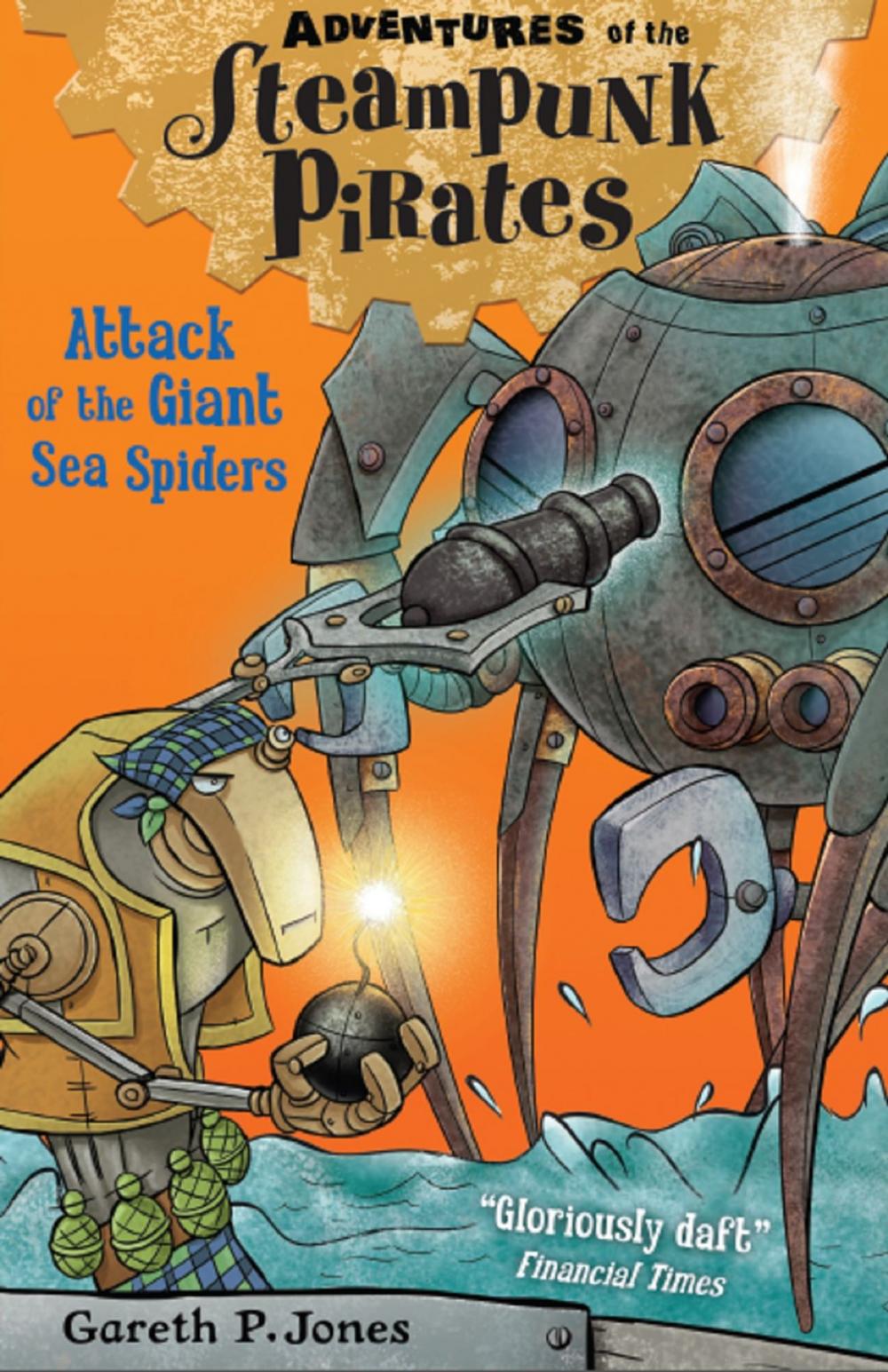 Big bigCover of Attack of the Giant Sea Spiders