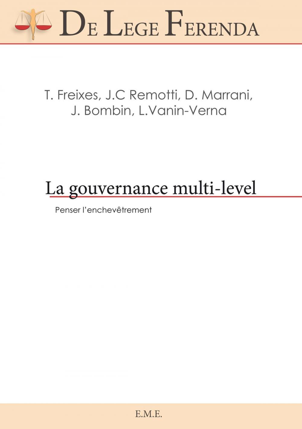 Big bigCover of La gouvernance multi-level