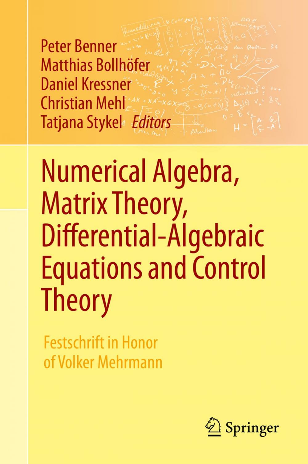 Big bigCover of Numerical Algebra, Matrix Theory, Differential-Algebraic Equations and Control Theory