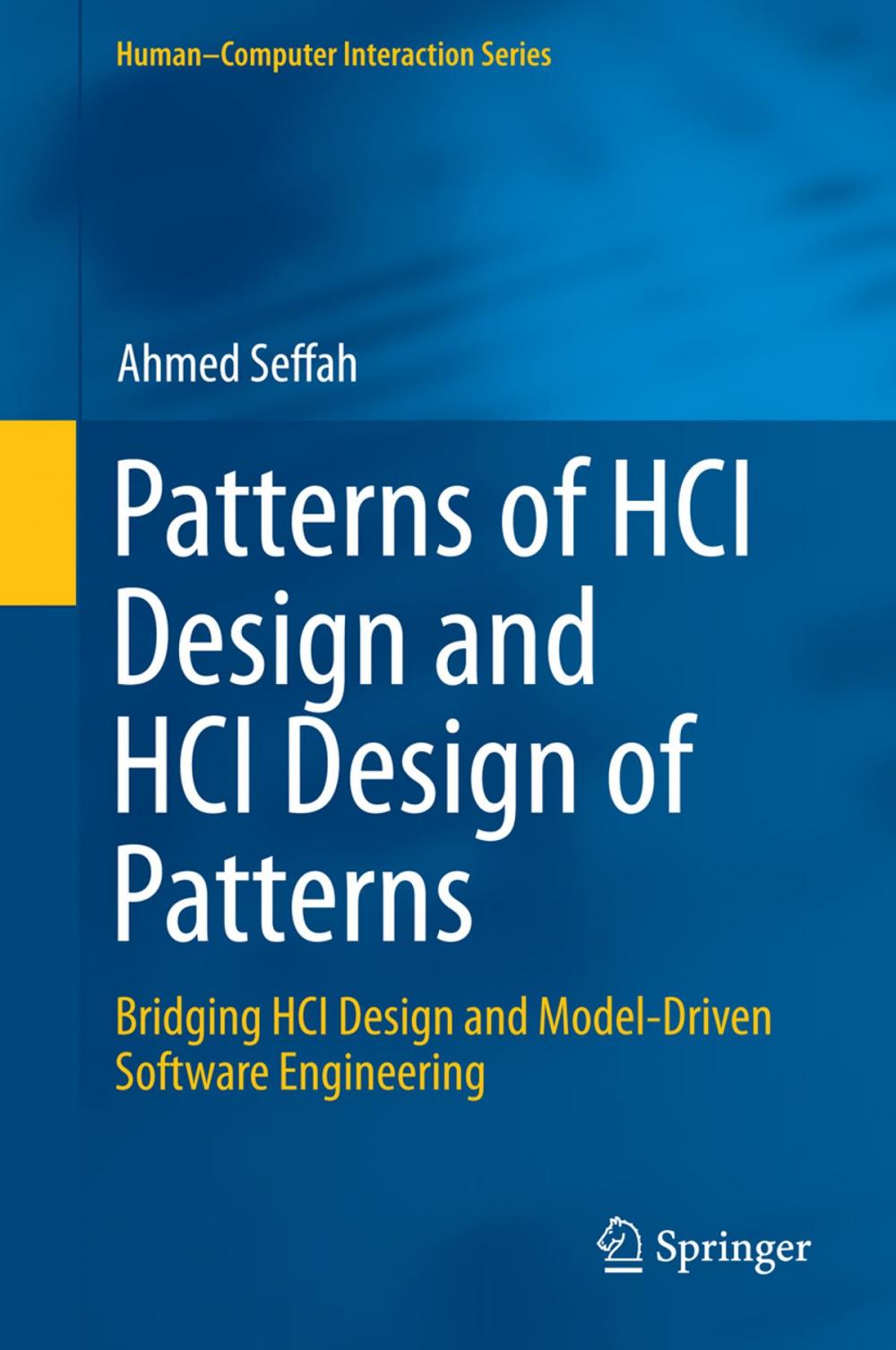 Big bigCover of Patterns of HCI Design and HCI Design of Patterns