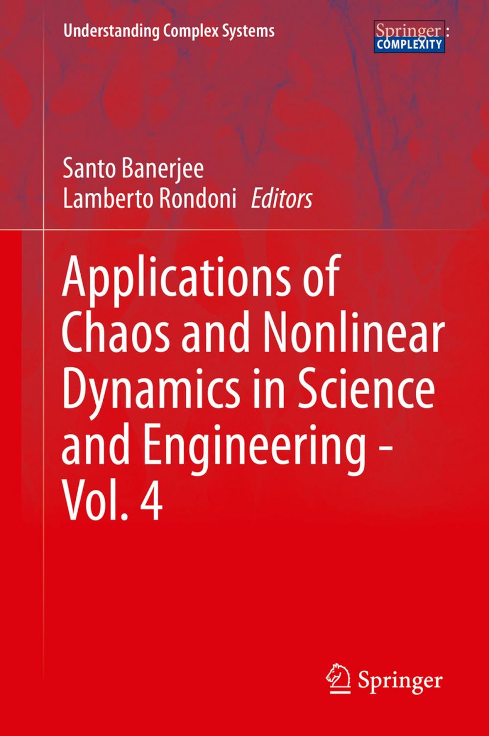 Big bigCover of Applications of Chaos and Nonlinear Dynamics in Science and Engineering - Vol. 4