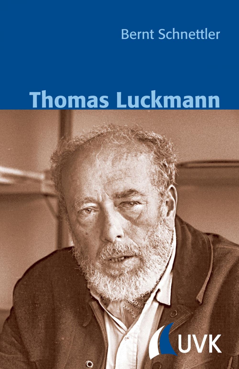 Big bigCover of Thomas Luckmann
