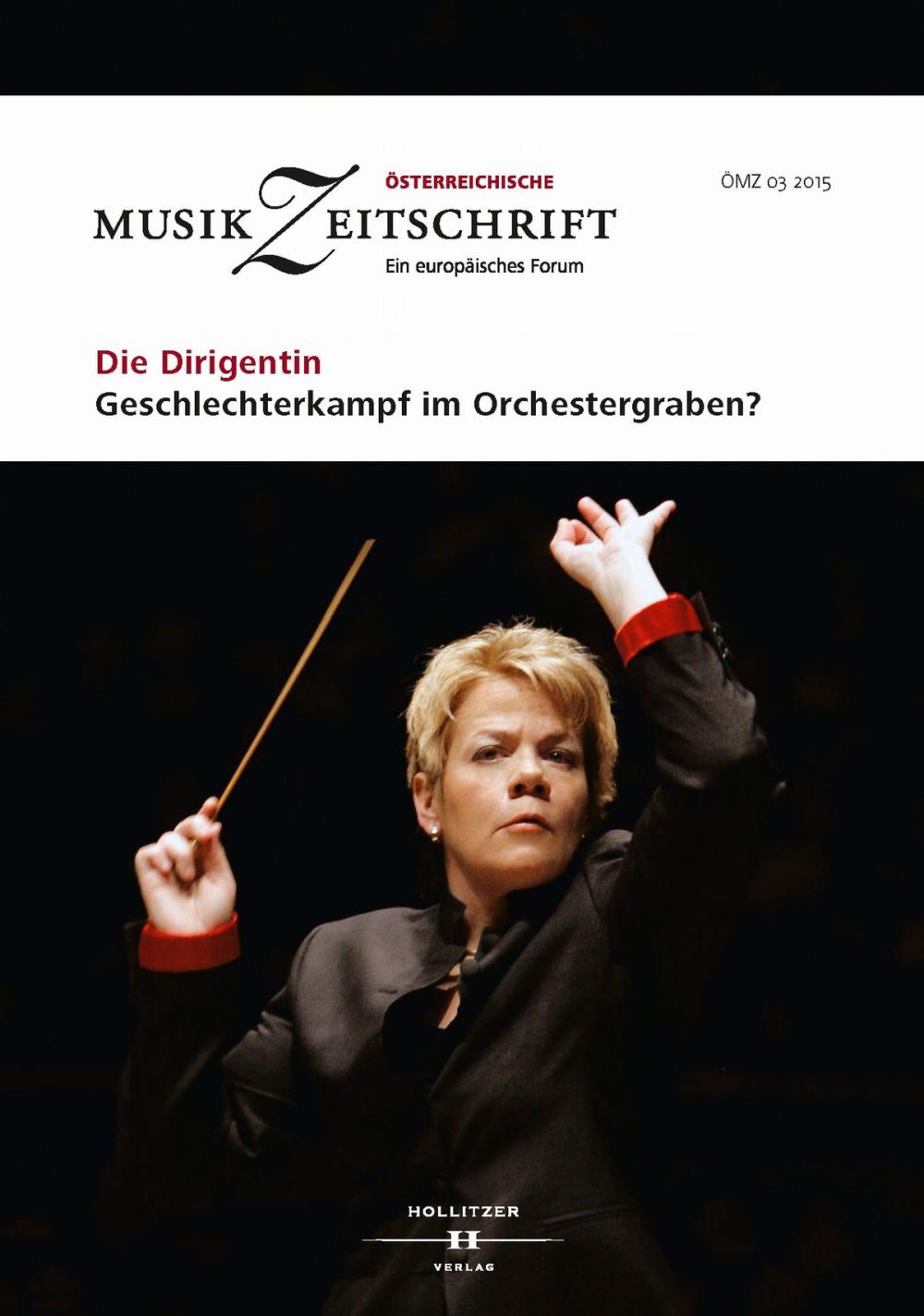 Big bigCover of Die Dirigentin. Geschlechterkampf im Orchestergraben?