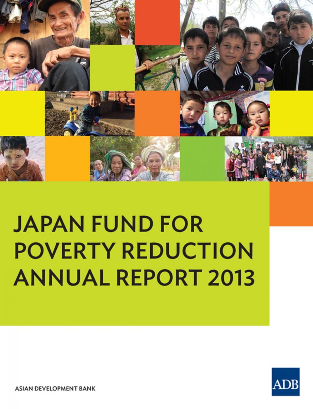 Big bigCover of Japan Fund for Poverty Reduction