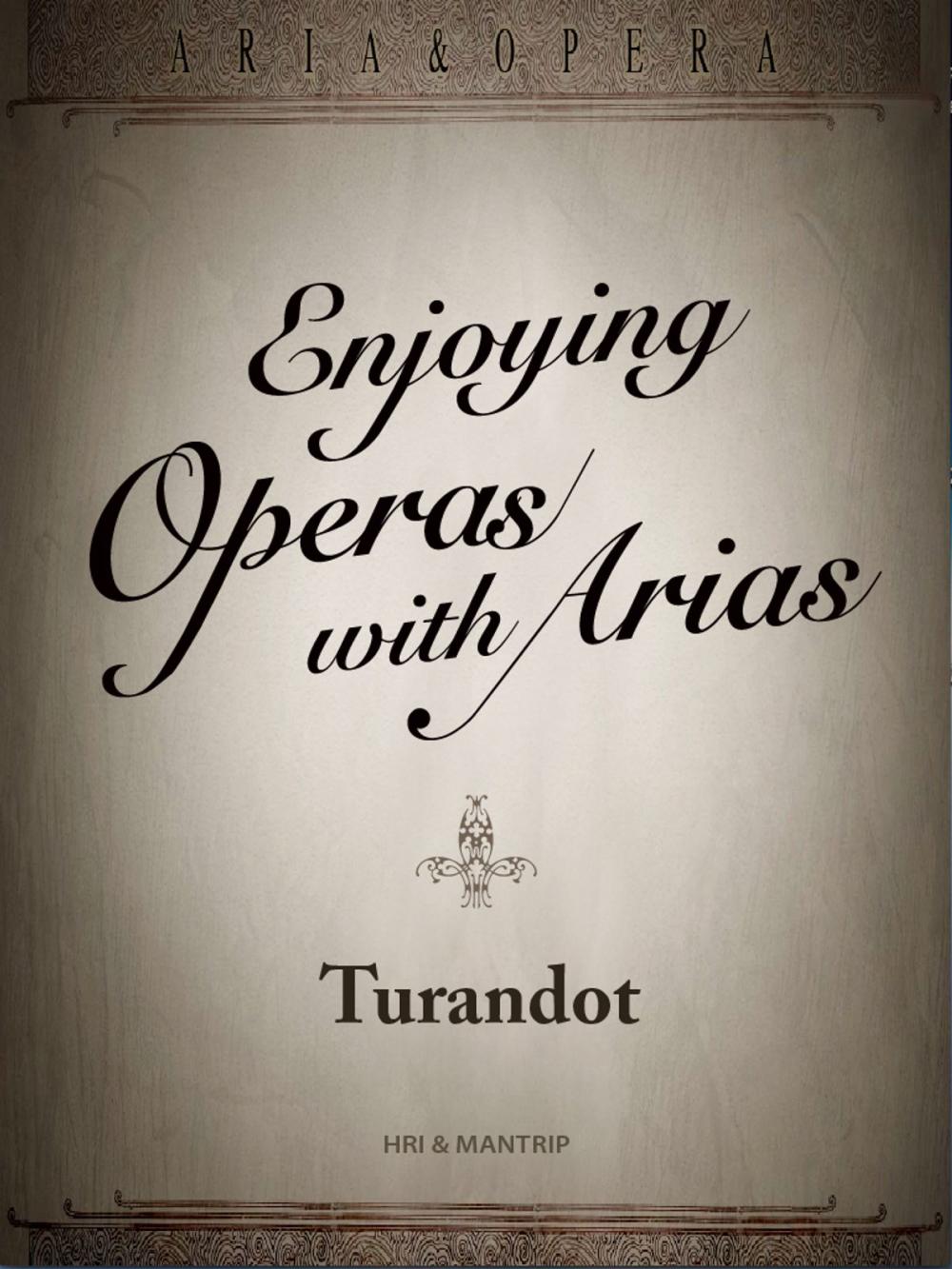 Big bigCover of Turandot, the most dangerous love in the world