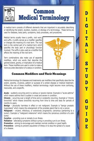 Cover of the book Common Medical Terminology ( Blokehead Easy Study Guide) by Scott Green