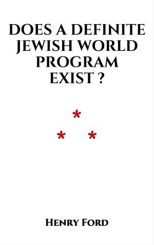 Cover of the book Does a Definite Jewish World Program Exist by Alphonse Momas