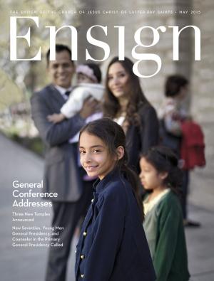Book cover of Ensign, May 2015