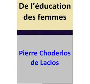 Cover of De l’éducation des femmes