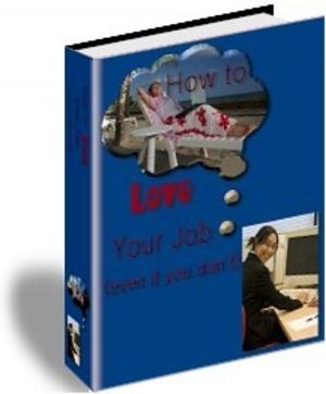 Cover of the book How to Love Your Job by Zalman Puchkoff