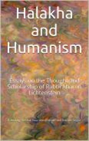 Cover of the book Halakha and Humanism by Auro del Giglio