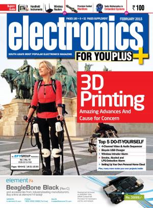 Cover of the book Electronics For You February 2015 by Dr Gaurav Kumar and Amit Doegar