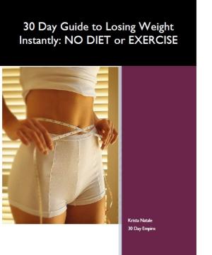 Cover of the book 30 Day Guide to Losing Weight Instantly by Viki Morandeira