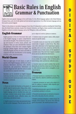 Book cover of English Grammar ( Blokehead Easy Study Guide)