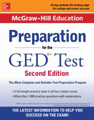 Cover of the book McGraw-Hill Education Preparation for the GED Test 2nd Edition by Steve Blake