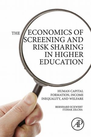 Book cover of The Economics of Screening and Risk Sharing in Higher Education