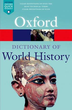Cover of A Dictionary of World History