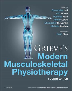 Book cover of Grieve's Modern Musculoskeletal Physiotherapy E-Book