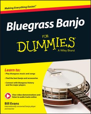 Cover of the book Bluegrass Banjo For Dummies by Alex Gough, Alison Thomas, Dan O'Neill