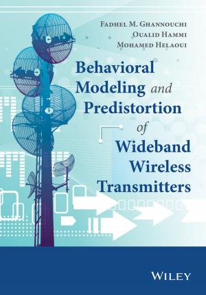 Book cover of Behavioral Modeling and Predistortion of Wideband Wireless Transmitters