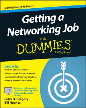 Book cover of Getting a Networking Job For Dummies