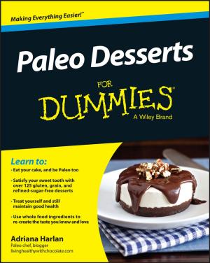 Cover of the book Paleo Desserts For Dummies by P. A. Durbin, B. A. Pettersson Reif