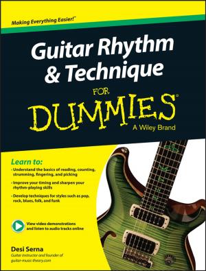 Cover of the book Guitar Rhythm and Technique For Dummies by 