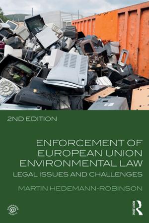 Book cover of Enforcement of European Union Environmental Law