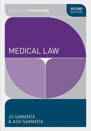 Cover of the book Medical Law by Paul McPherron, Trudy Smoke
