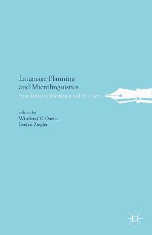 Cover of the book Language Planning and Microlinguistics by Denis Belomestny, John Schoenmakers