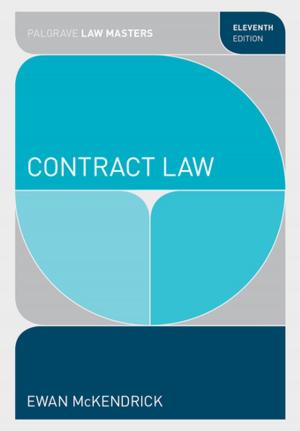 Cover of the book Contract Law by Professor David Schneiderman