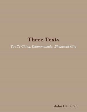Cover of the book Three Texts: Tao Te Ching, Dhammapada, Bhagavad Gita by Janusz Meyerhoff