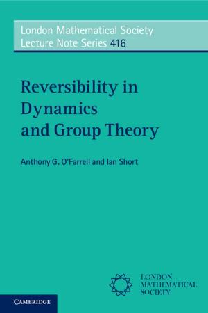 Book cover of Reversibility in Dynamics and Group Theory