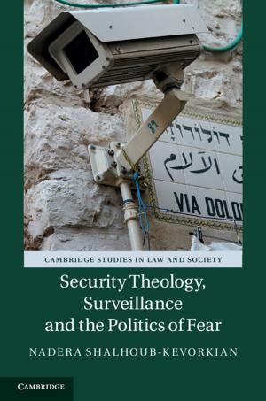 Cover of the book Security Theology, Surveillance and the Politics of Fear by Christina Sanchez-Stockhammer