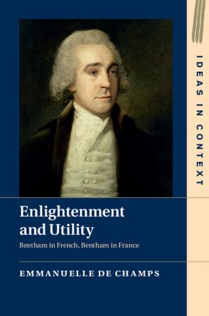Cover of the book Enlightenment and Utility by Jonathan I. Lunine