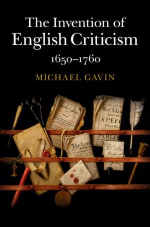 Cover of the book The Invention of English Criticism by 