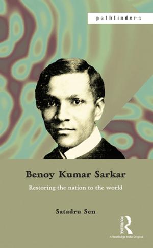 Cover of the book Benoy Kumar Sarkar by Malin Hedlin Hayden